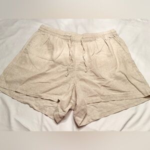 Plus size 2X linen shorts